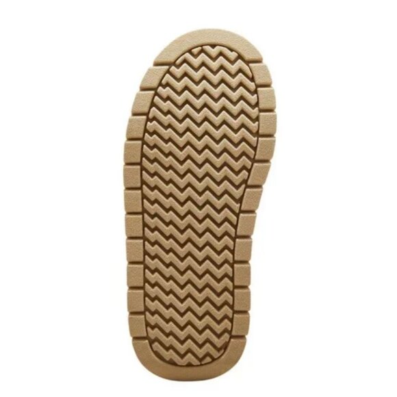 Women's Missy Platform Booties with Memory Foam Insole - Wild Fable Beige 11 - Picture 4 of 10